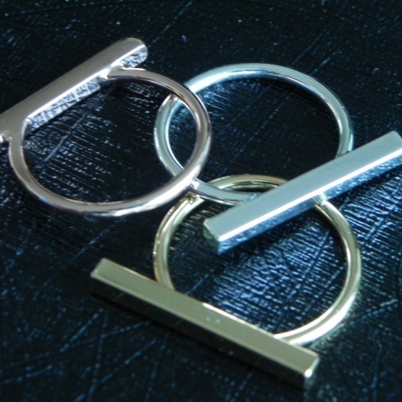 Bar Ring Size 7 (US) - Picture 5 of 5